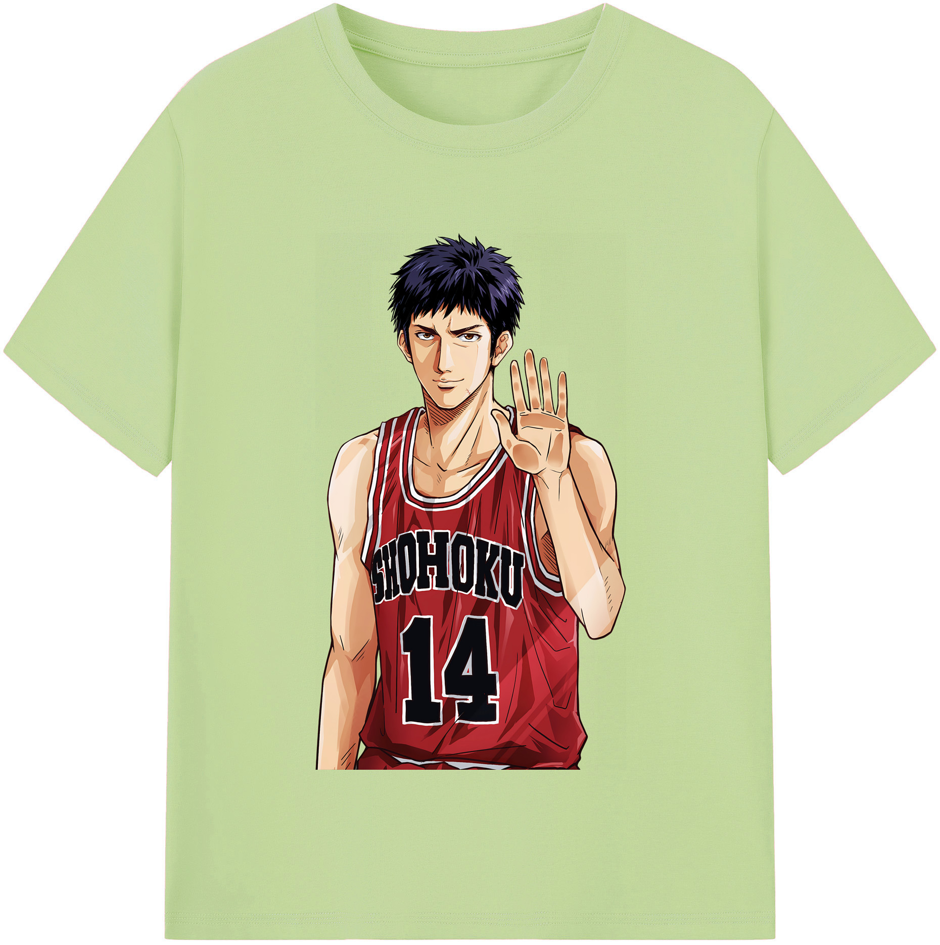 （画像用） SLAM DUNK／スラムダンク 綿100％半袖Tシャツ（フロントプリント）